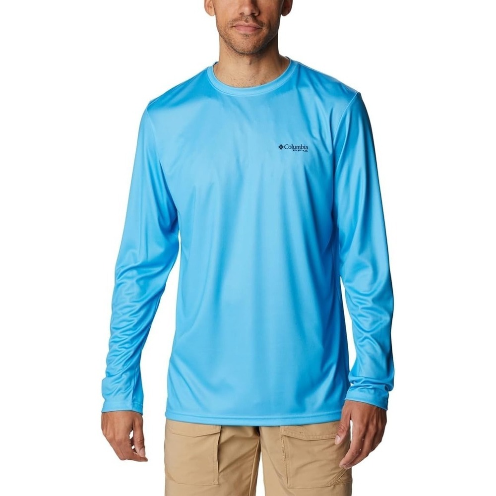 Columbia Men's Size S - Terminal Tackle PFG Fish Flag Shirt